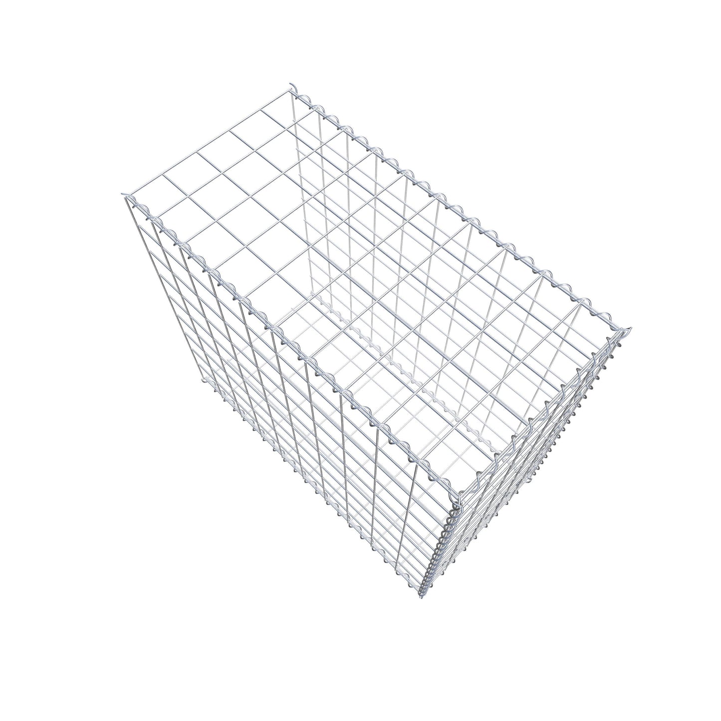 Extra gabion typ 2 100 cm x 90 cm x 50 cm (L x H x D), maskstorlek 10 cm x 10 cm, spiral