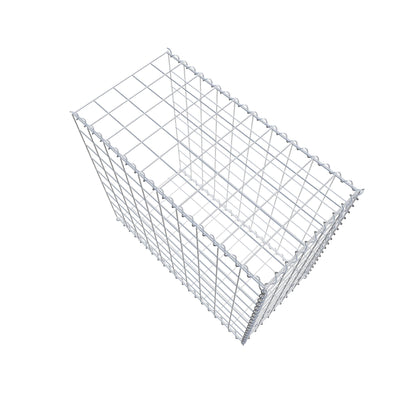 Extra gabion typ 2 100 cm x 90 cm x 50 cm (L x H x D), maskstorlek 10 cm x 10 cm, spiral