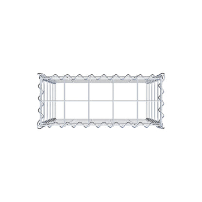 Gavión adicional tipo 3 50 cm x 50 cm x 20 cm (L x A x P), malla 10 cm x 10 cm, en espiral