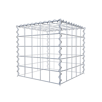 Grown-on gabion type 3 50 cm x 50 cm x 50 cm (L x H x D), mesh size 10 cm x 10 cm, spiral