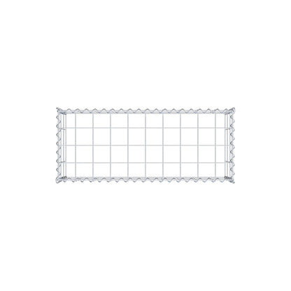 Extra gabion typ 3 100 cm x 30 cm x 40 cm (L x H x D), maskstorlek 10 cm x 10 cm, spiral