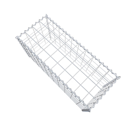 Grown-on gabion type 3 100 cm x 50 cm x 40 cm (L x H x D), mesh size 10 cm x 10 cm, spiral