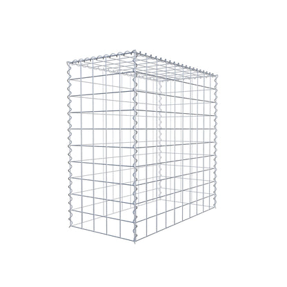 Grown-on gabion type 3 100 cm x 100 cm x 50 cm (L x H x D), mesh size 10 cm x 10 cm, spiral