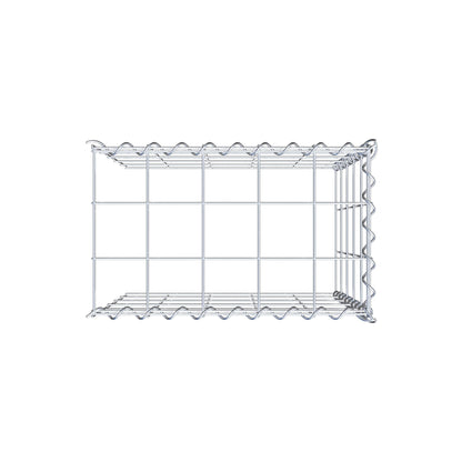 Grown-on gabion type 4 50 cm x 50 cm x 30 cm (L x H x D), mesh size 10 cm x 10 cm, spiral