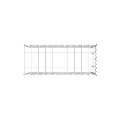 Add-on schanskorf type 4 100 cm x 60 cm x 40 cm (L x H x D), maaswijdte 10 cm x 10 cm, spiraal