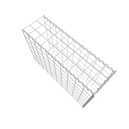 Gabion rapporté type 4 100 cm x 70 cm x 30 cm (L x H x P), mailles 10 cm x 10 cm, spirale