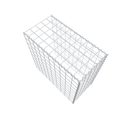 Extra gabion typ 4 100 cm x 100 cm x 50 cm (L x H x D), maskstorlek 10 cm x 10 cm, spiral
