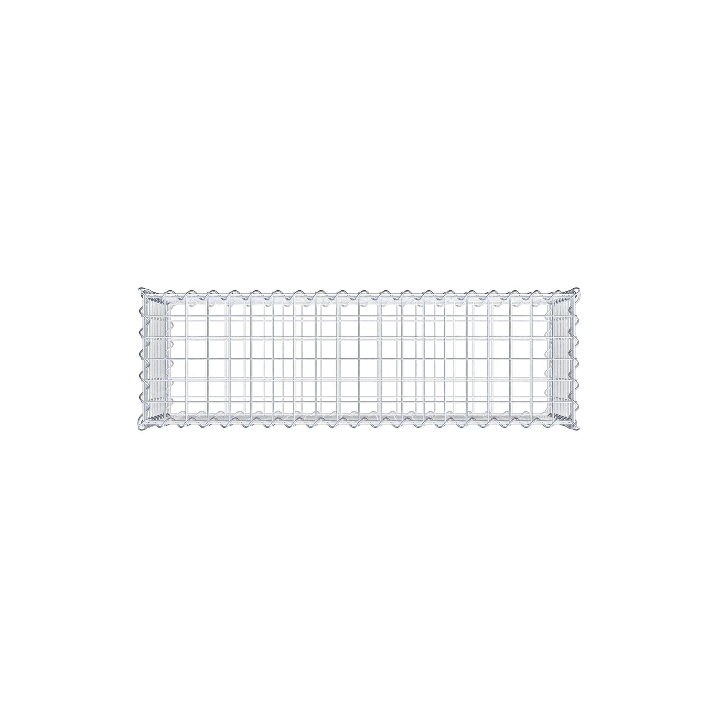 Gabion 100 cm x 40 cm x 30 cm (L x H x P), mailles 5 cm x 5 cm, spirale