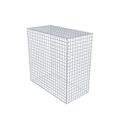 Gabion 100 cm x 100 cm x 50 cm (L x H x D), mesh size 5 cm x 5 cm, spiral