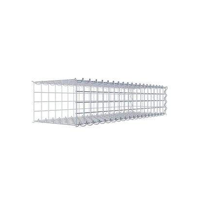 Extra gabion typ 2 100 cm x 20 cm x 30 cm (L x H x D), maskstorlek 5 cm x 5 cm, spiral