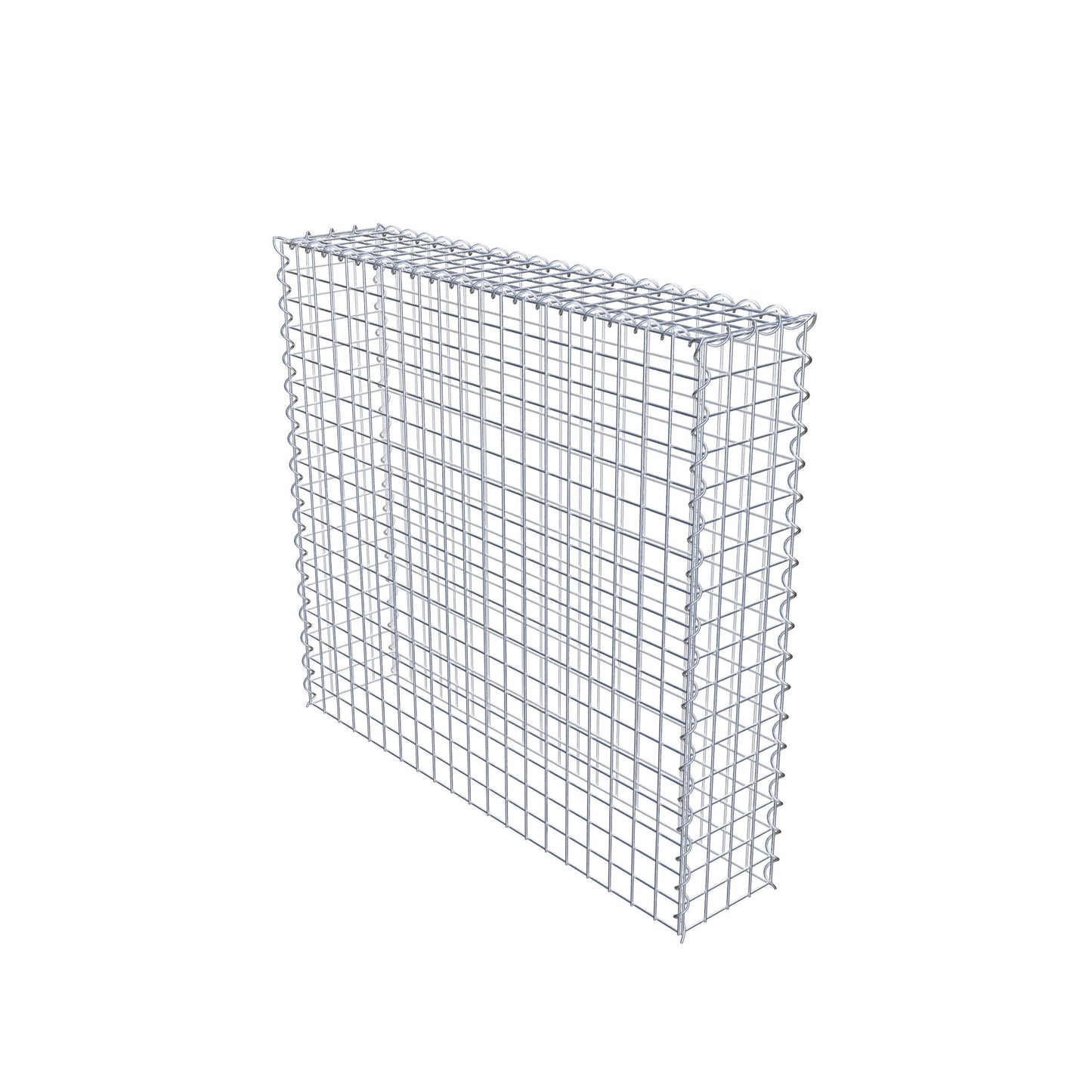 Extra gabion typ 3 100 cm x 90 cm x 20 cm (L x H x D), maskstorlek 5 cm x 5 cm, spiral