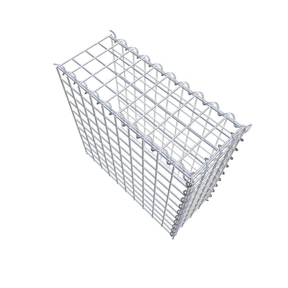 Extra gabion typ 4 50 cm x 50 cm x 20 cm (L x H x D), maskstorlek 5 cm x 5 cm, spiral