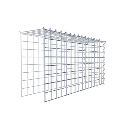 Mounted gabion type 4 80 cm x 40 cm x 20 cm (L x H x D), mesh size 5 cm x 5 cm, spiral