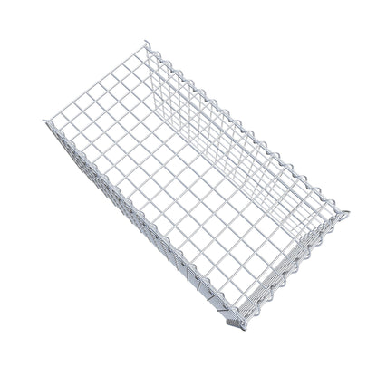 Gabion rapporté type 4 80 cm x 40 cm x 40 cm (L x H x P), mailles 5 cm x 5 cm, spirale