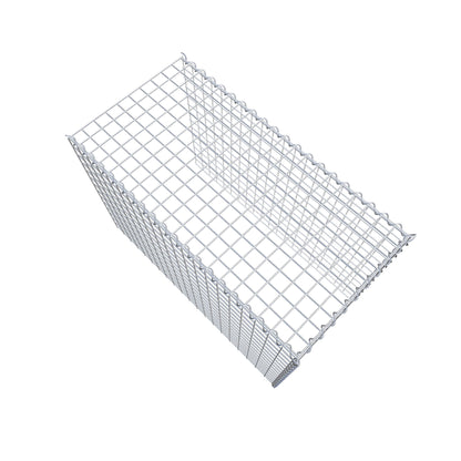 Extra gabion typ 4 100 cm x 70 cm x 50 cm (L x H x D), maskstorlek 5 cm x 5 cm, spiral