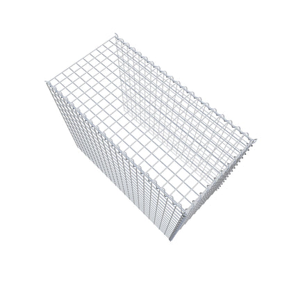 Grown-on gabion type 4 100 cm x 80 cm x 50 cm (L x H x D), mesh size 5 cm x 5 cm, spiral