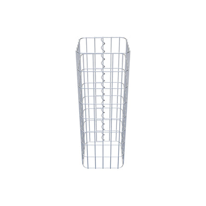 Gabion column square 27 cm x 27 cm, 80 cm height, MW 5 cm x 10 cm