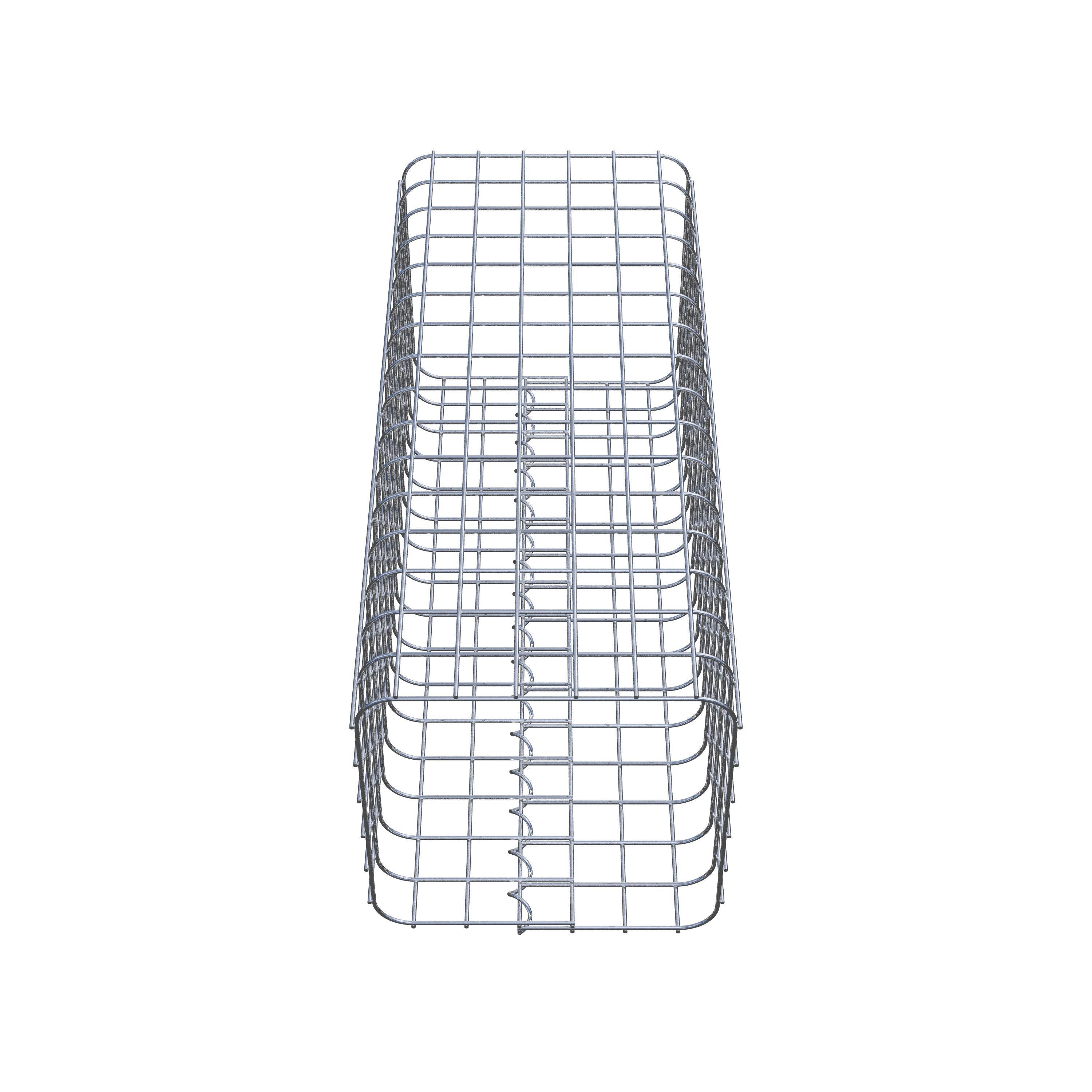 Gabion column square 32 cm x 32 cm, 80 cm height, MW 5 cm x 5 cm