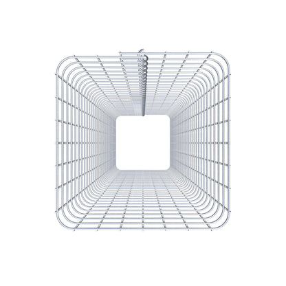 Colonne de gabion carrée 37 cm x 37 cm, 160 cm de hauteur, MW 5 cm x 5 cm