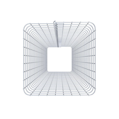 Colonne de gabion carrée 42 cm x 42 cm, 160 cm de hauteur, MW 5 cm x 5 cm