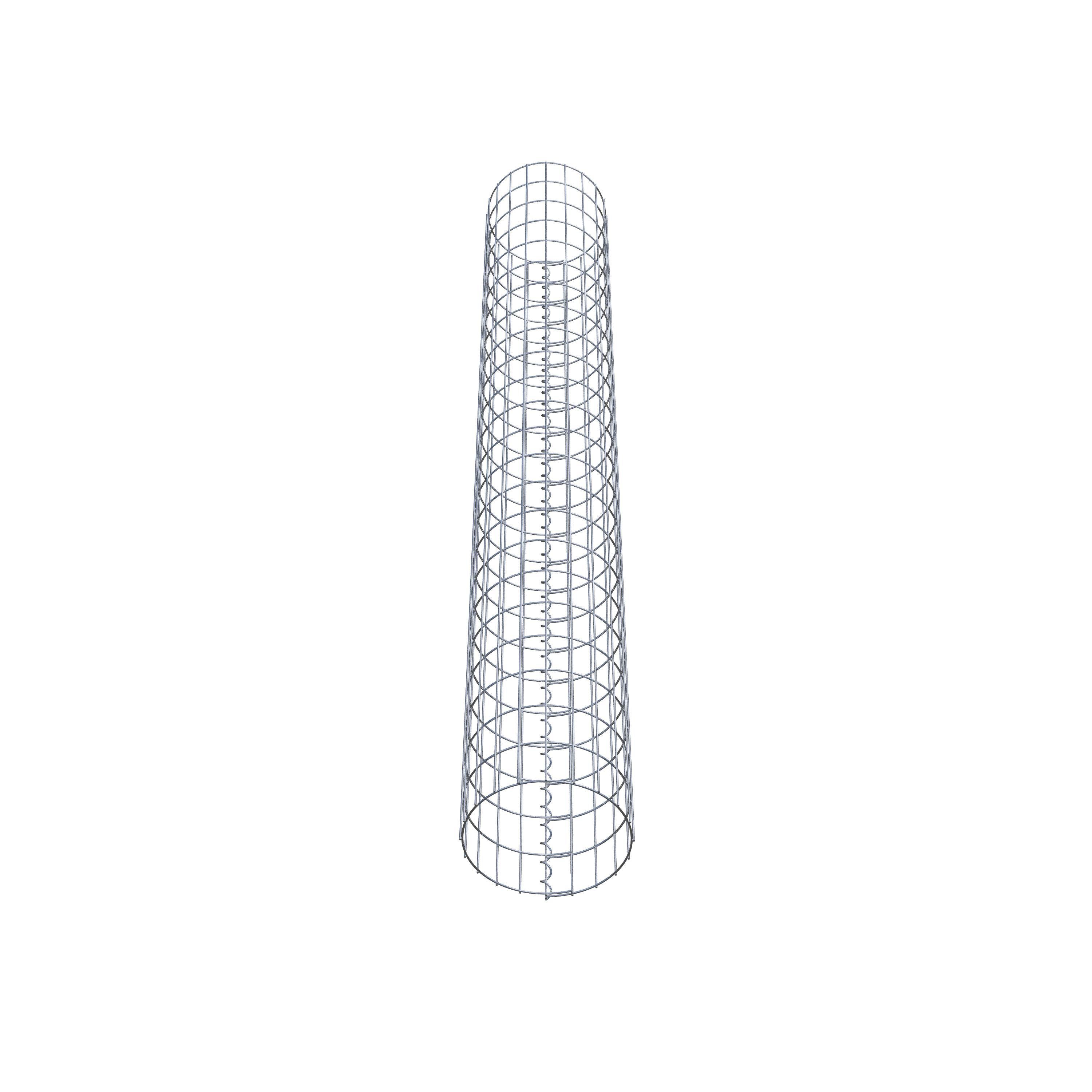 Gabion column diameter 32 cm, MW 5 x 10 cm round