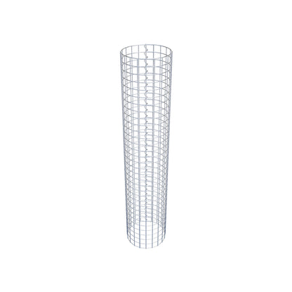 Gabionensäule rund 32  cm Durchmesser, 160  cm Höhe, Maschenweite 5 cm x 5 cm