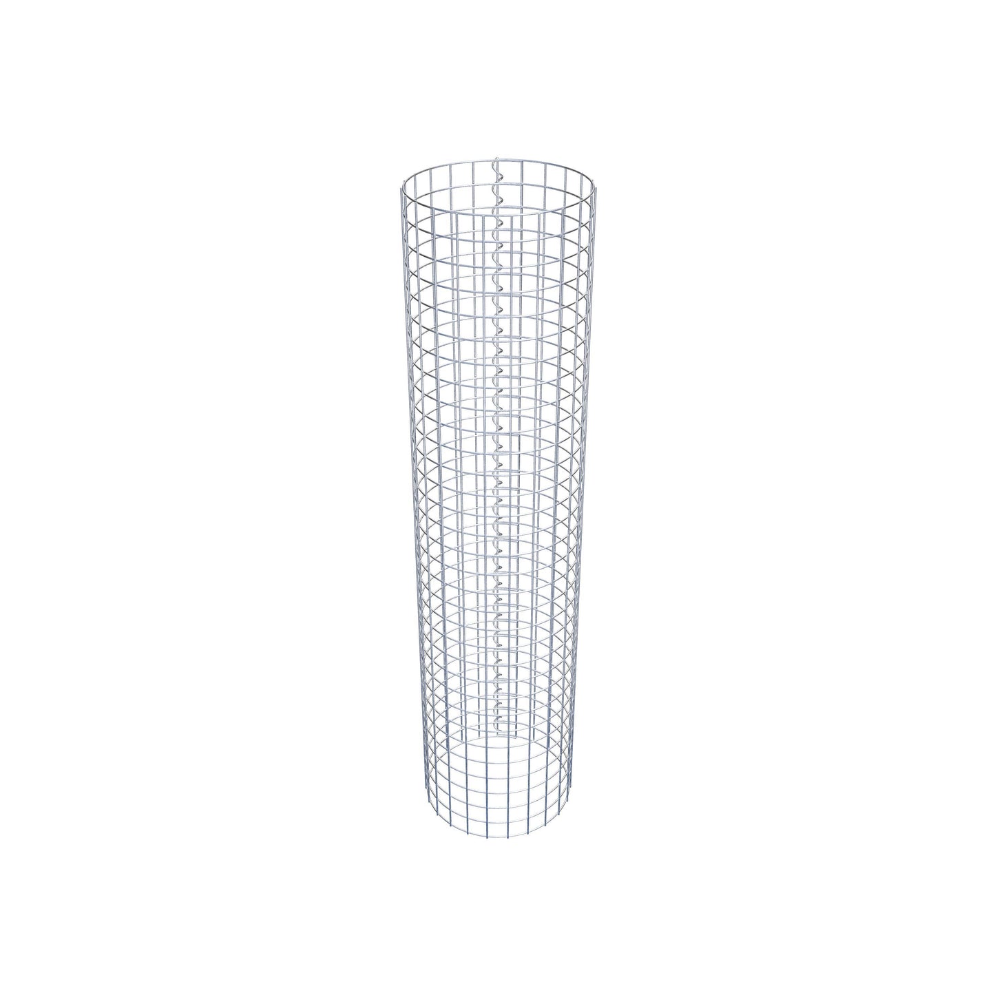 Gabionpelare rund 37 cm diameter, 160 cm höjd, maskstorlek 5 cm x 5 cm
