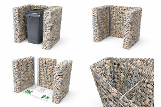 Baselement för soptunnor MB-1