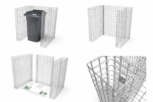 Baselement för soptunnor MB-1