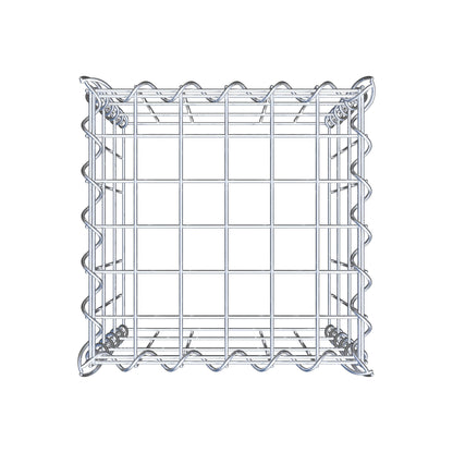 Grown-on gabion type 3 30 cm x 30 cm x 30 cm (L x H x D), mesh size 5 cm x 10 cm, spiral