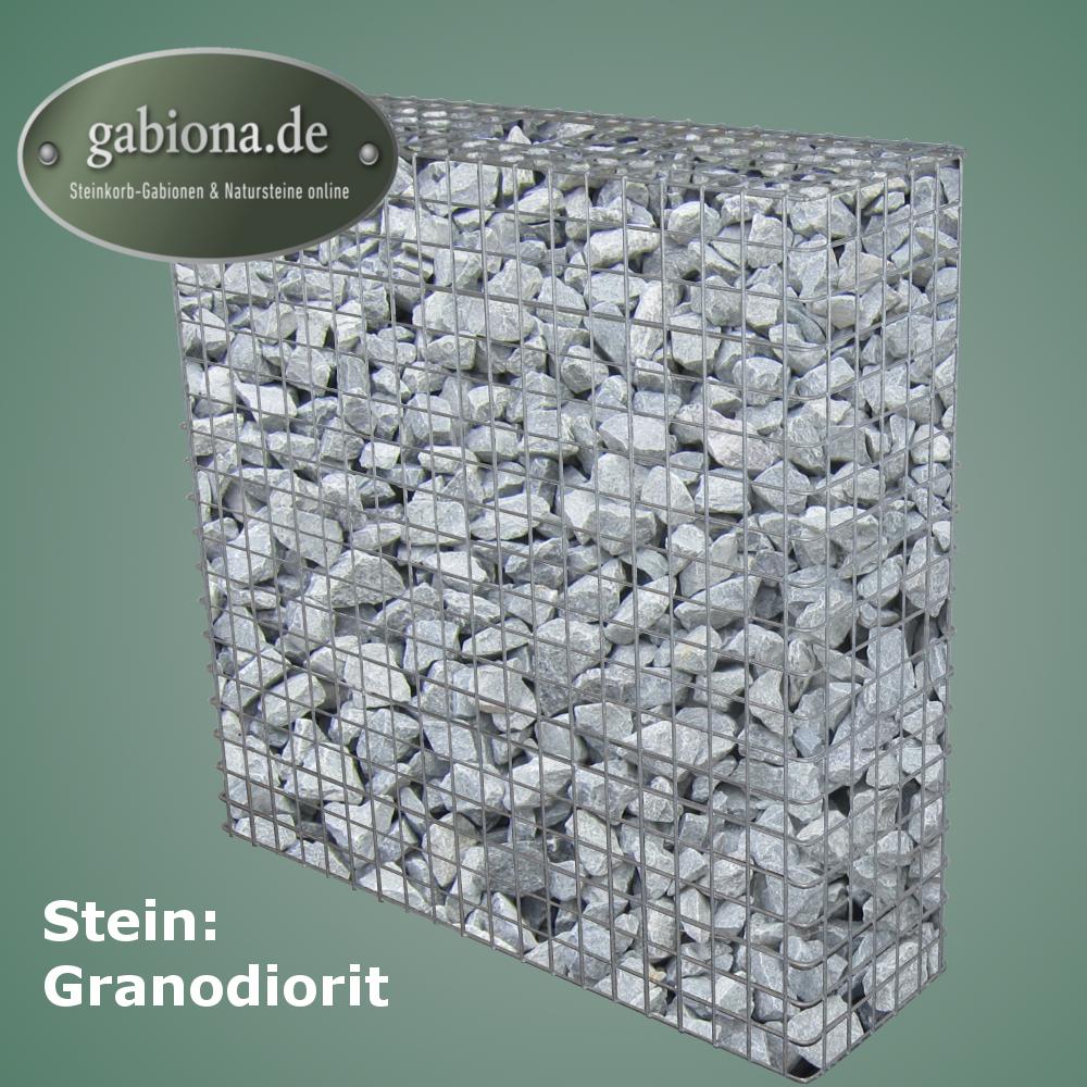 Gabion galvanisé à chaud 102 cm x 102 cm x 32 cm, mailles 5 cm x 5 cm, entièrement soudé