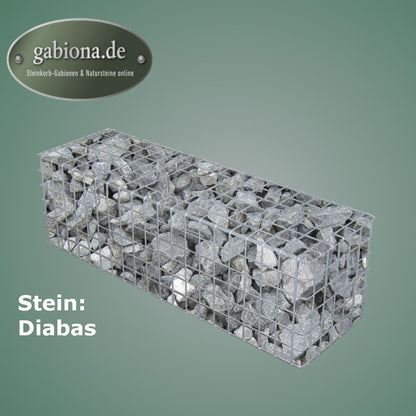 Gavión galvanizado en caliente 102 cm x 32 cm x 32 cm, malla 5 cm x 5 cm, totalmente soldado