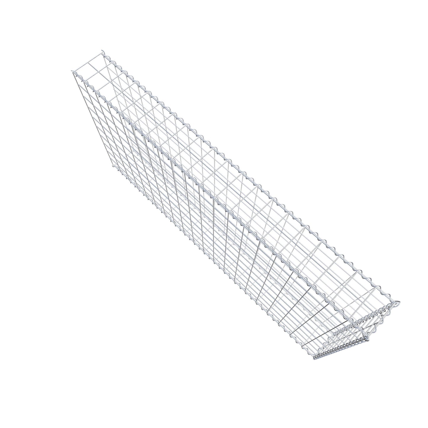 Add-on schanskorf type 2 200 cm x 100 cm x 20 cm (L x H x D), maaswijdte 10 cm x 10 cm, spiraal