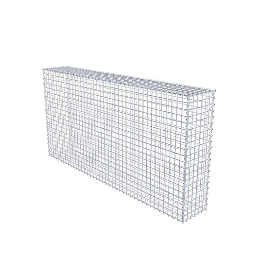Gabion 200 cm x 100 cm x 30 cm (L x H x P), mailles 5 cm x 5 cm, spirale