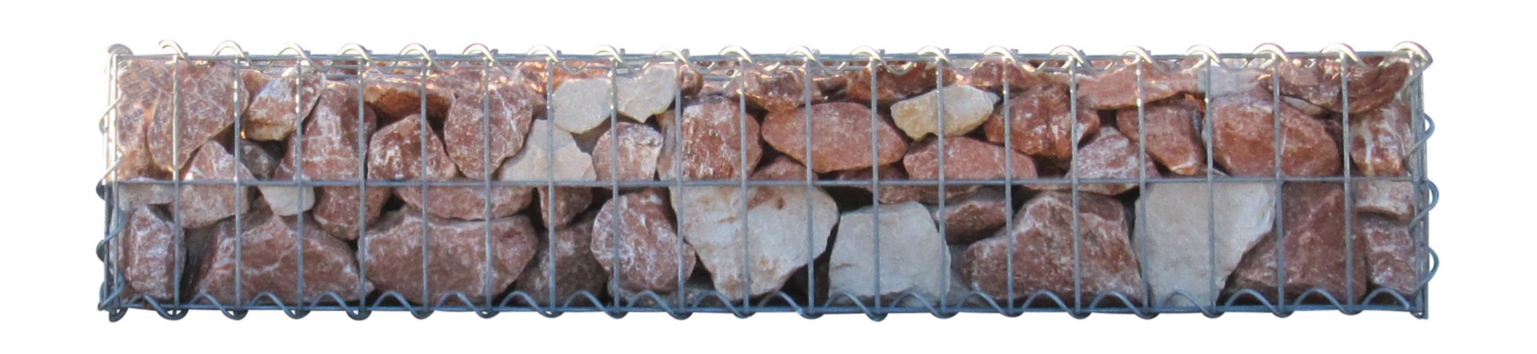 Gabion 100 cm x 20 cm x 30 cm (L x H x D), mesh size 5 cm x 10 cm, spiral