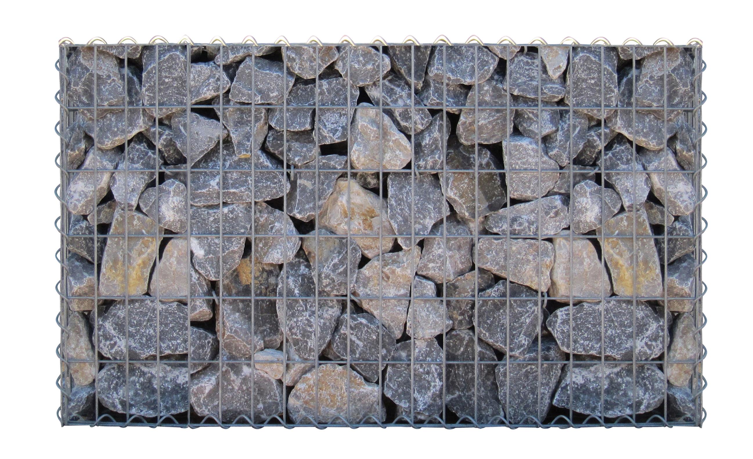 Gabion 100 cm x 60 cm x 30 cm (L x H x D), mesh size 5 cm x 10 cm, spiral