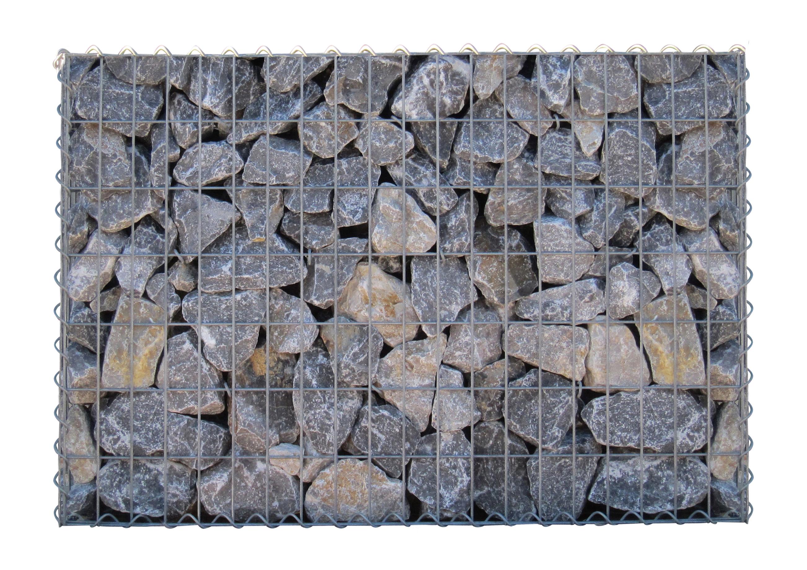 Gabion 100 cm x 70 cm x 30 cm (L x H x D), mesh size 5 cm x 10 cm, spiral