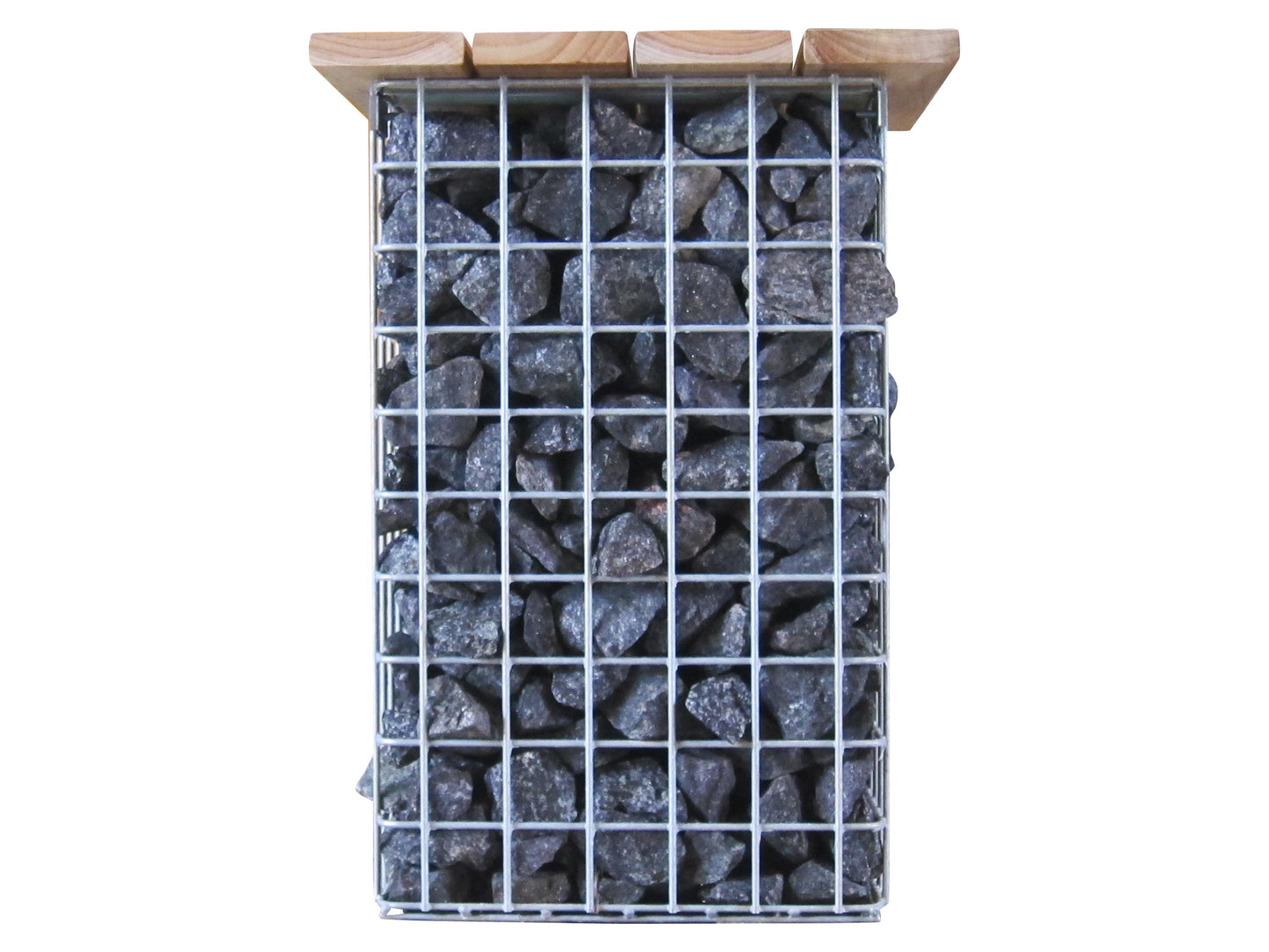 Taburete galvanizado en caliente MW 5 x 5 cm, TEAK