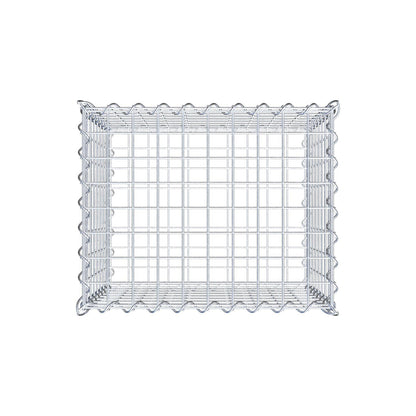 Gavión 50 cm x 40 cm x 40 cm (L x A x P), luz de malla 5 cm x 5 cm, en espiral