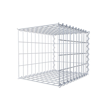 Gabion rapporté type 2 50 cm x 40 cm x 40 cm (L x H x P), mailles 5 cm x 10 cm, spirale