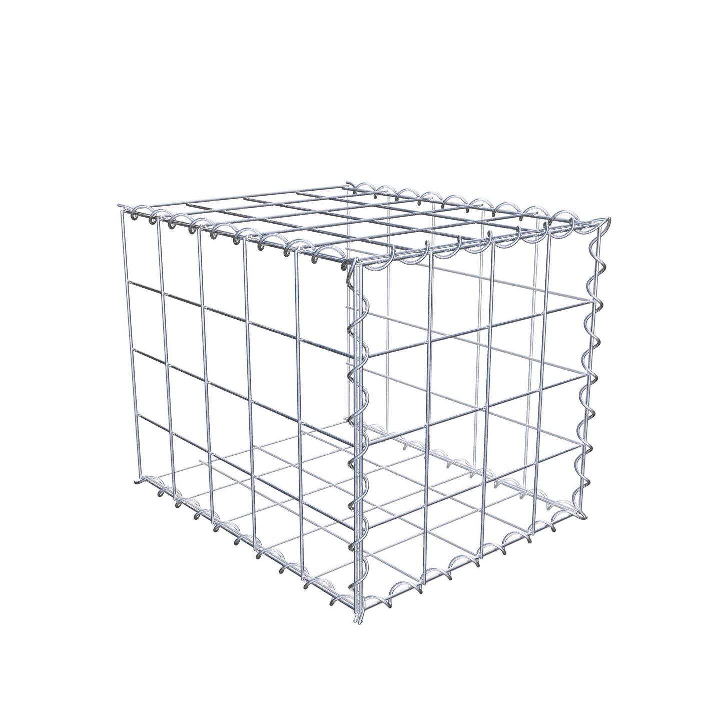 Extra gabion typ 2 50 cm x 40 cm x 40 cm (L x H x D), maskstorlek 10 cm x 10 cm, spiral