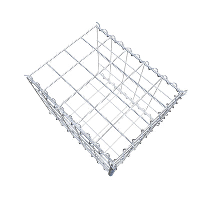 Extra gabion typ 2 50 cm x 40 cm x 40 cm (L x H x D), maskstorlek 10 cm x 10 cm, spiral