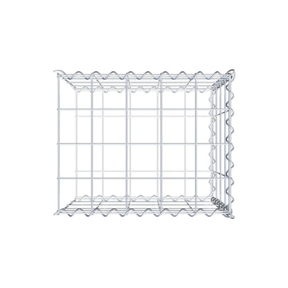 Extra gabion typ 2 50 cm x 40 cm x 40 cm (L x H x D), maskstorlek 10 cm x 10 cm, spiral