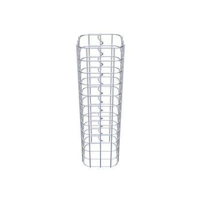 Gabionsøjle 17 x 17 cm, MW 5 x 5 cm kvadratisk