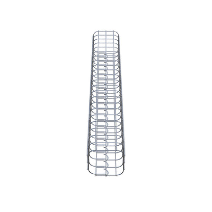 Gabionsøjle 17 x 17 cm, MW 5 x 5 cm kvadratisk