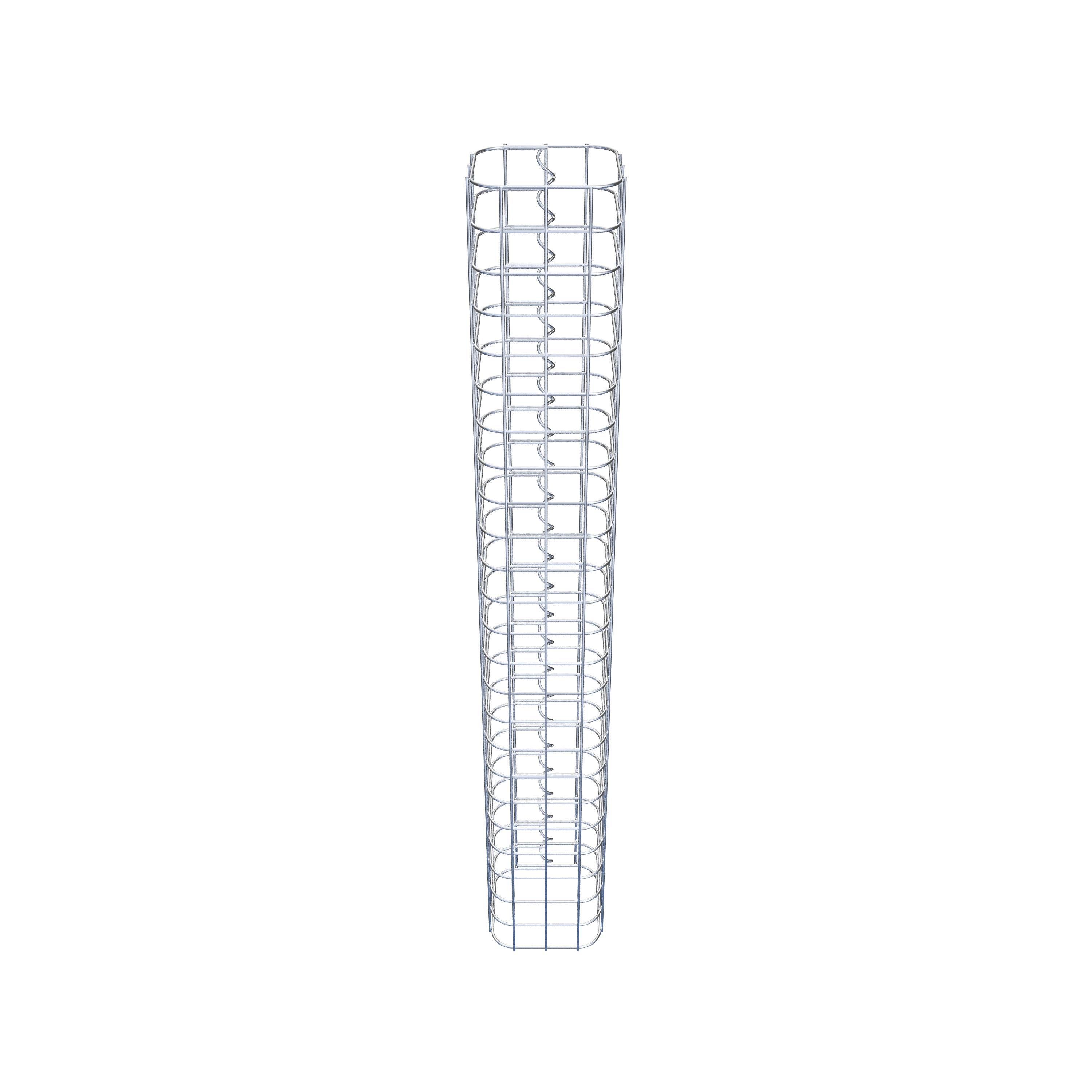 Gabion column 17 x 17 cm, MW 5 x 5 cm square