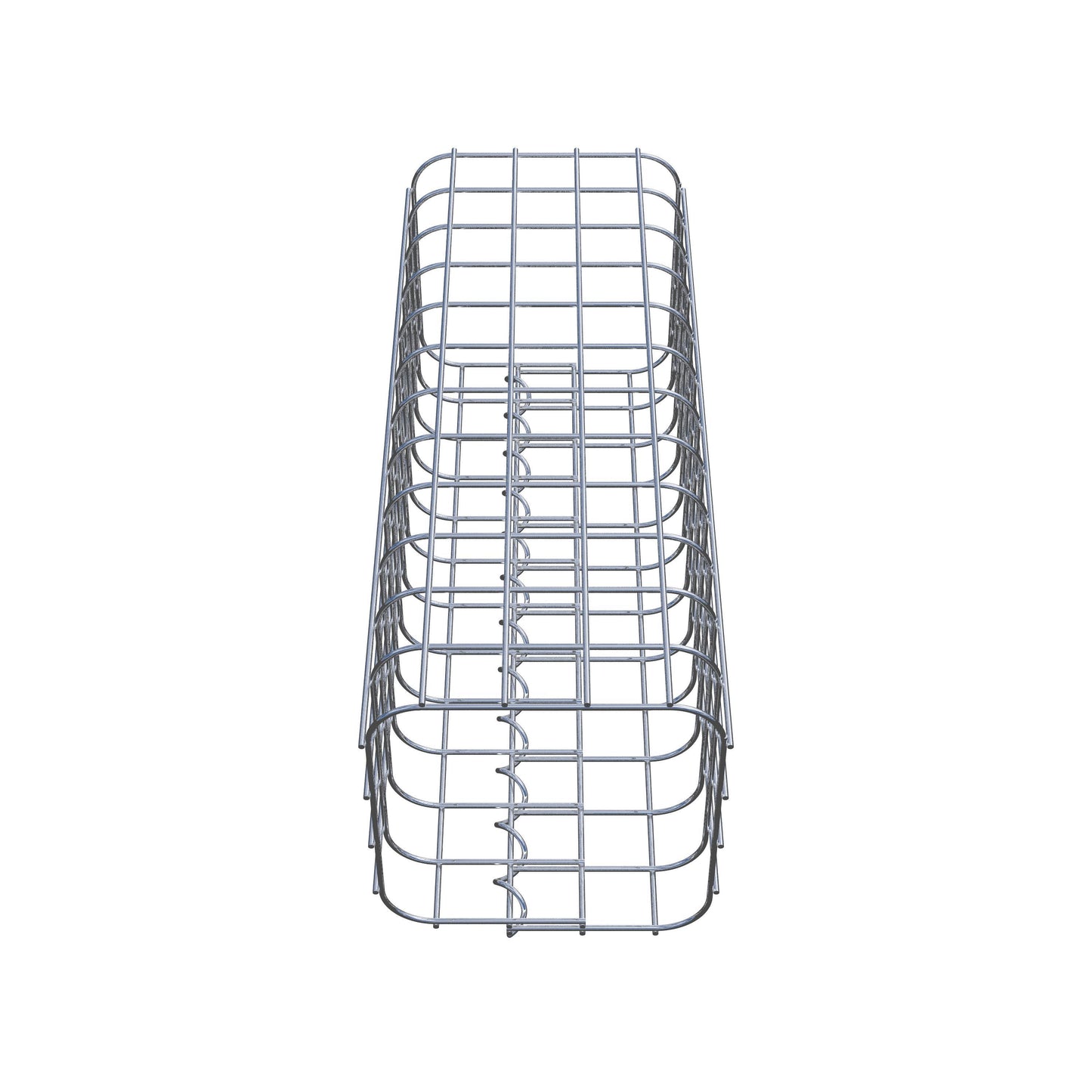 Colonna di gabbioni 22 x 22 cm MW 5 x 5 cm quadrato