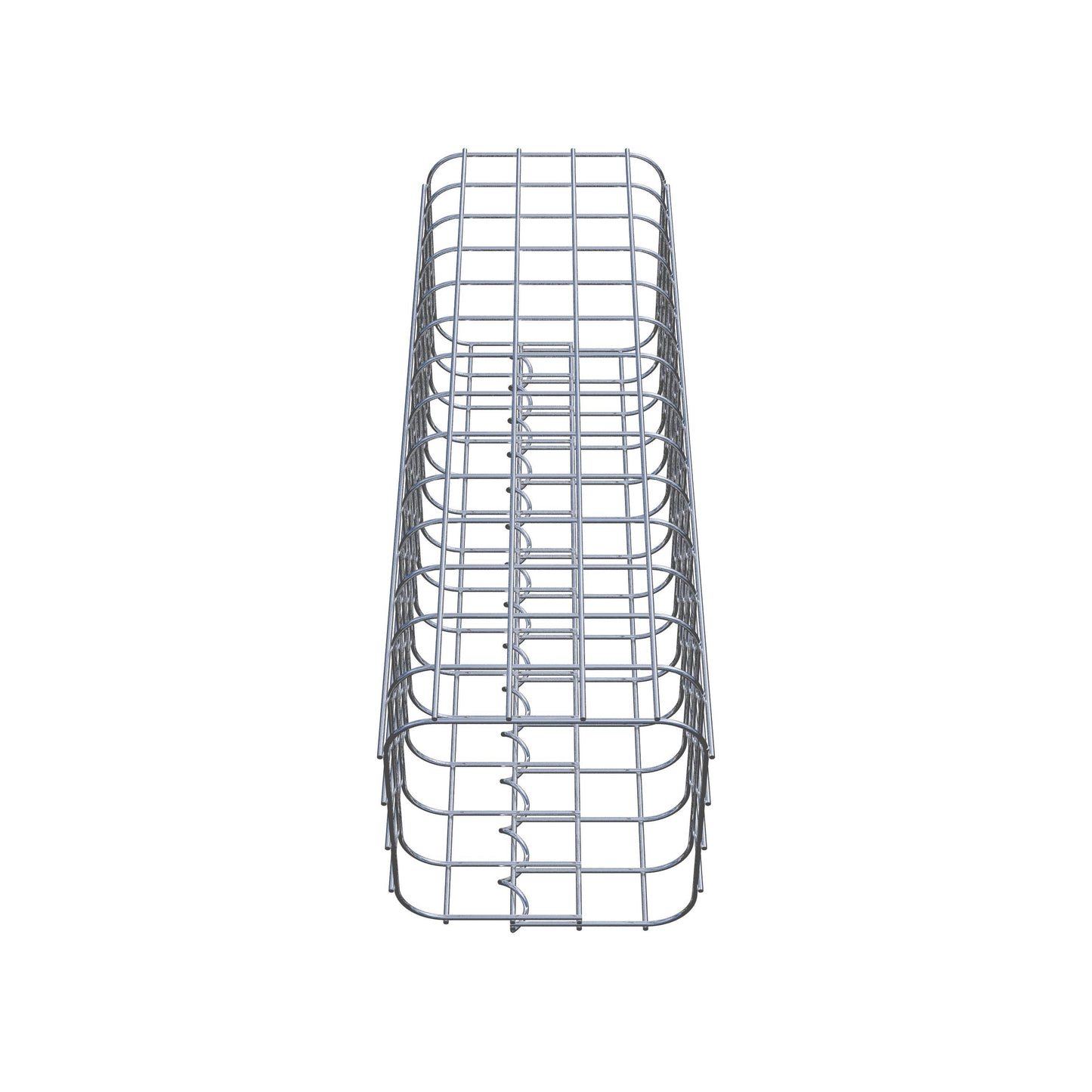 Colonna di gabbioni 22 x 22 cm MW 5 x 5 cm quadrato