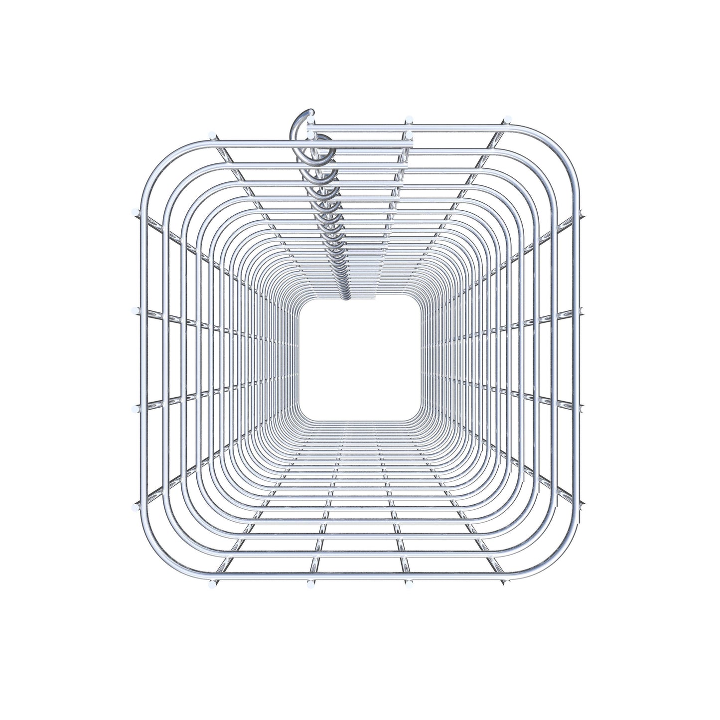 Colonna di gabbioni 22 x 22 cm MW 5 x 5 cm quadrato