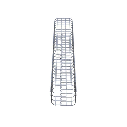 Colonna di gabbioni 22 x 22 cm MW 5 x 5 cm quadrato